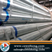 Greenhouse and scaffoldings used hot dip galvanized steel pipe